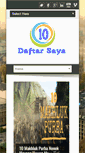 Mobile Screenshot of 10daftarsaya.blogspot.com