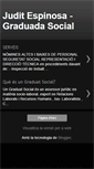 Mobile Screenshot of graduatsocialtarragona.blogspot.com