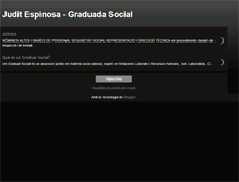 Tablet Screenshot of graduatsocialtarragona.blogspot.com