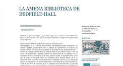 Desktop Screenshot of bibliotecaredfieldhall.blogspot.com