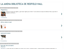 Tablet Screenshot of bibliotecaredfieldhall.blogspot.com