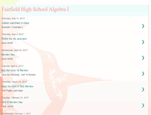 Tablet Screenshot of fairfieldalgebra.blogspot.com