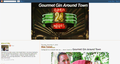 Desktop Screenshot of gourmetginaroundtown.blogspot.com