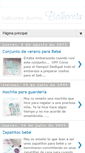 Mobile Screenshot of laboresdeunabolboreta.blogspot.com