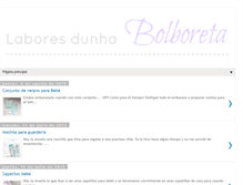 Tablet Screenshot of laboresdeunabolboreta.blogspot.com