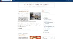 Desktop Screenshot of hvitemannsbyrde.blogspot.com
