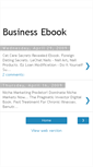 Mobile Screenshot of business-ebook.blogspot.com