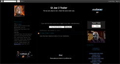 Desktop Screenshot of gi-joe-2-movie-trailer.blogspot.com