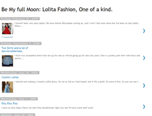 Tablet Screenshot of bemyfullmoon.blogspot.com