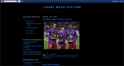 Desktop Screenshot of lionel-messi-picture.blogspot.com