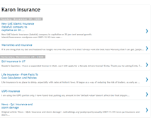 Tablet Screenshot of karoninsurance.blogspot.com