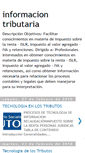 Mobile Screenshot of informaciontributaria-re.blogspot.com