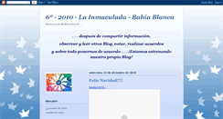 Desktop Screenshot of 6-2010-lainmaculada-bahiablanca.blogspot.com