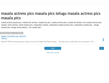 Tablet Screenshot of masala-actress-hot-pics.blogspot.com