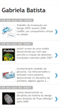 Mobile Screenshot of gabibatistadesign.blogspot.com
