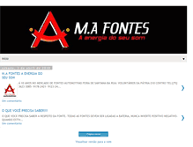 Tablet Screenshot of fonteautomotiva.blogspot.com