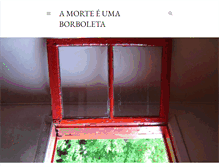 Tablet Screenshot of amorteumaborboleta.blogspot.com