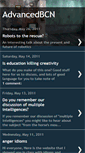 Mobile Screenshot of advancedbcn.blogspot.com