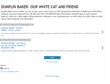 Tablet Screenshot of dumplinbaker.blogspot.com