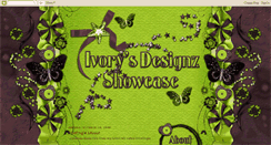 Desktop Screenshot of ivorysdesignzshowcase.blogspot.com