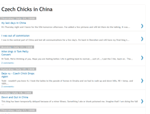 Tablet Screenshot of czechchicksinchina.blogspot.com