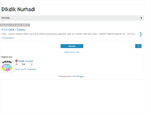 Tablet Screenshot of dikdik-nurhadi.blogspot.com