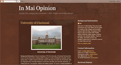 Desktop Screenshot of in-mai-opinion.blogspot.com