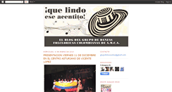 Desktop Screenshot of grupodanzasamca.blogspot.com