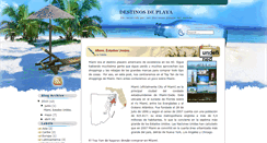 Desktop Screenshot of destinos-de-playa.blogspot.com