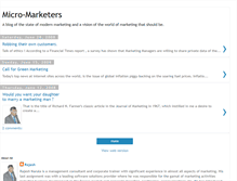 Tablet Screenshot of micromarketers.blogspot.com