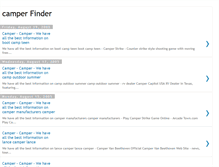 Tablet Screenshot of camperfinder.blogspot.com