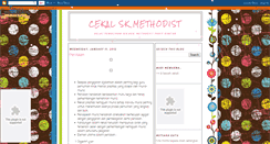 Desktop Screenshot of cekal-skmethodist.blogspot.com