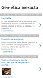 Mobile Screenshot of geneticainexacta.blogspot.com