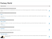 Tablet Screenshot of fantasyworld-sayo.blogspot.com