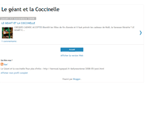 Tablet Screenshot of legeantetlacoccinelle.blogspot.com