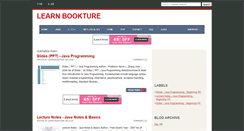 Desktop Screenshot of learnbookture.blogspot.com