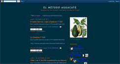 Desktop Screenshot of elmetodoaguacate.blogspot.com
