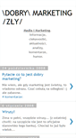 Mobile Screenshot of marketingpopolsku.blogspot.com