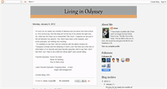 Desktop Screenshot of jmlivinginodyssey.blogspot.com