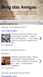 Mobile Screenshot of blogdasamigasof.blogspot.com