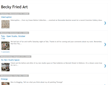 Tablet Screenshot of beckyfried.blogspot.com
