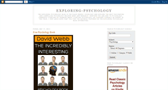 Desktop Screenshot of exploring--psychology.blogspot.com