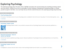 Tablet Screenshot of exploring--psychology.blogspot.com