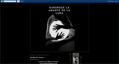 Desktop Screenshot of karo-amantedelaluna.blogspot.com