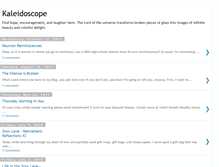 Tablet Screenshot of nancygodfrey-kaleidoscope.blogspot.com