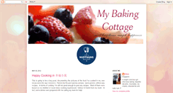 Desktop Screenshot of mybakingcottage.blogspot.com