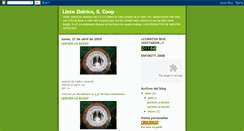 Desktop Screenshot of linceibericoscoop.blogspot.com