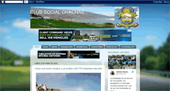 Desktop Screenshot of clubsocialchachas.blogspot.com