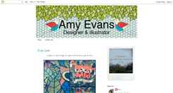 Desktop Screenshot of amyevansdesign.blogspot.com