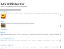 Tablet Screenshot of blogdoluispacheco.blogspot.com